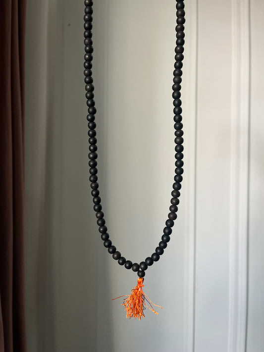Siddh Karungali Mala (108+1 Ebony Beads) — Lab-Certified | Energised